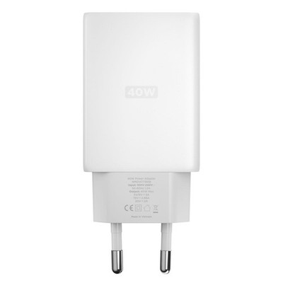Nomad 40W USB-C GaN Slim Wall Charger White Ladegerät