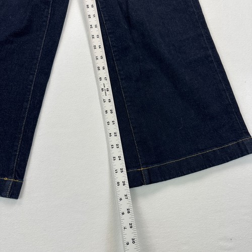 Banana Republic wide leg crop jean women 28 premium denim high rise boho y2k - Picture 4 of 15