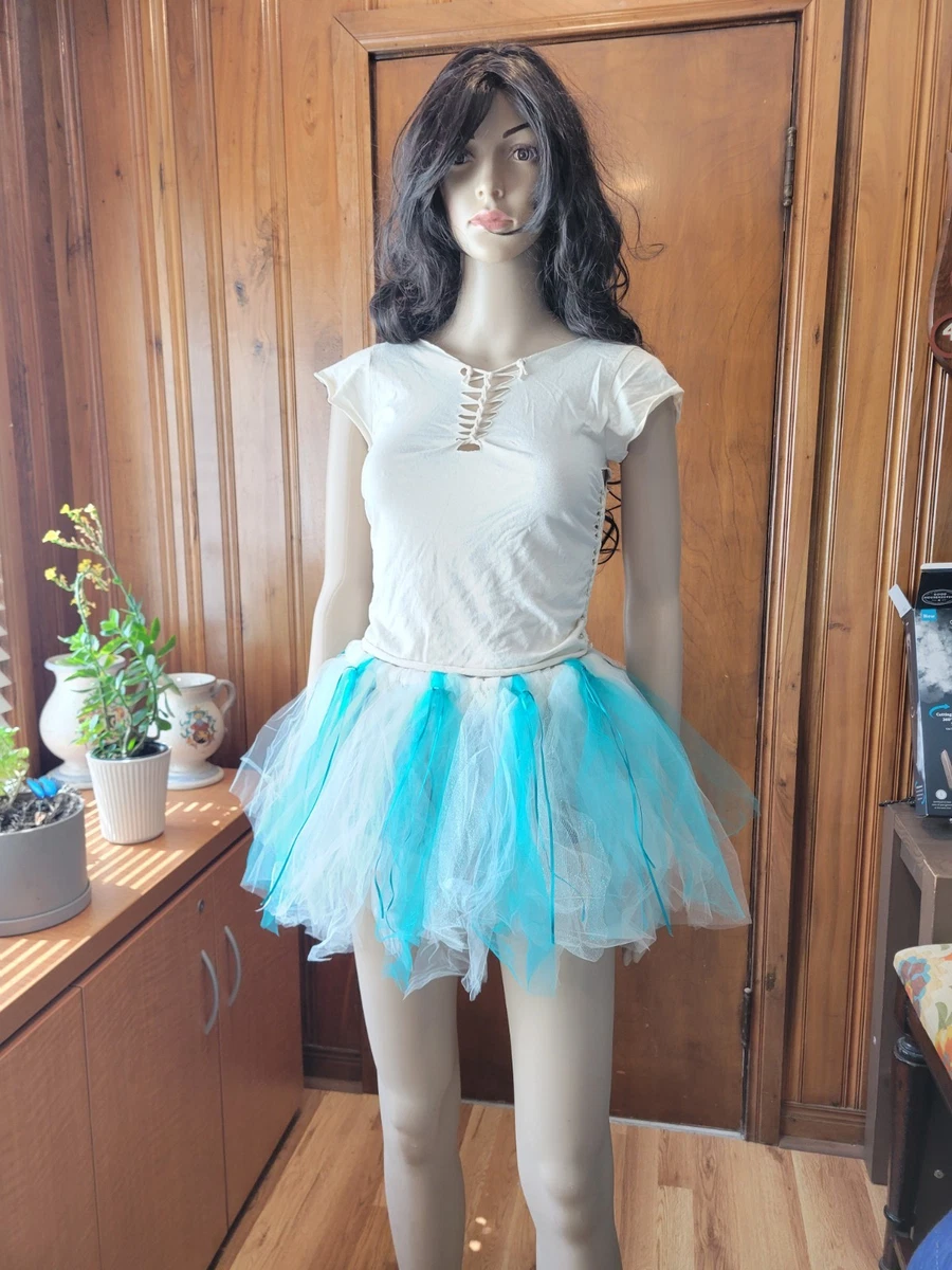 blue tutu dress women The Substance 2024 Sue Women Blue Dress Carnival Halloween Cosplay Costume