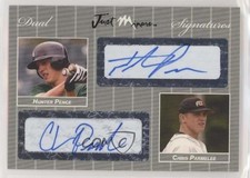 2007 Just Minors Silver 6/25 Hunter Pence Chris Parmelee #DSS07.054 Auto xm5