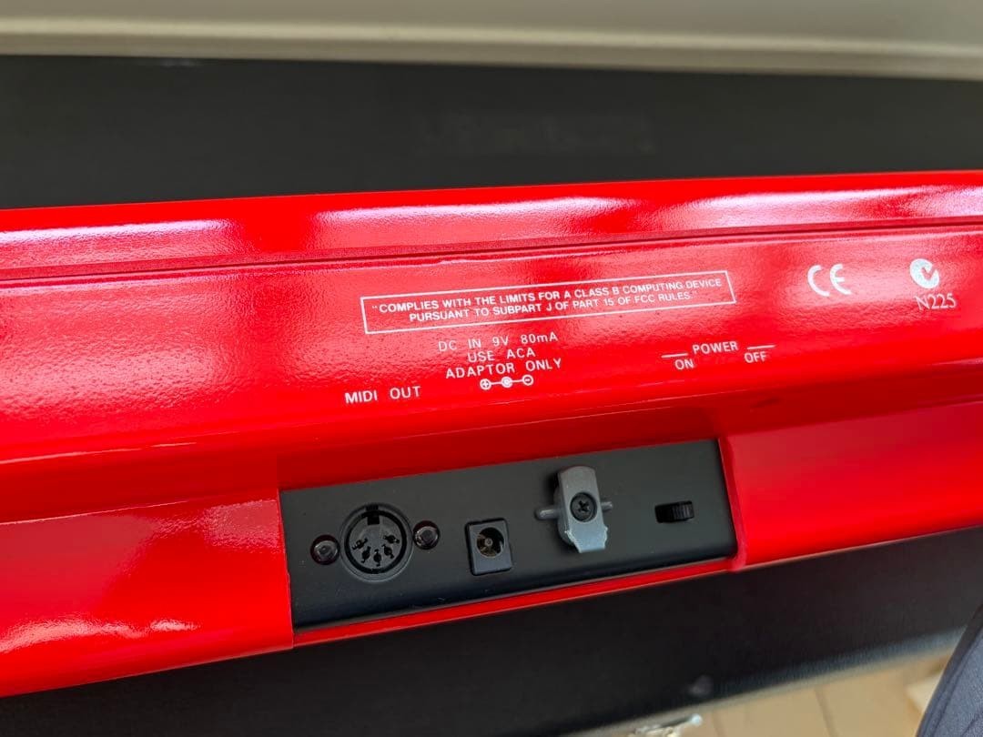 Roland AX-1 Red Keyboard Keytar MIDI Controller Musical Instrument