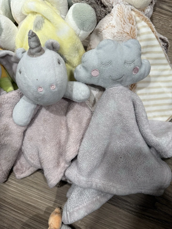 Baby Bear Lovey Snuggie Blankie Manta Paquete Fox Bunny León Koala Cachorro Foto 3 de 4