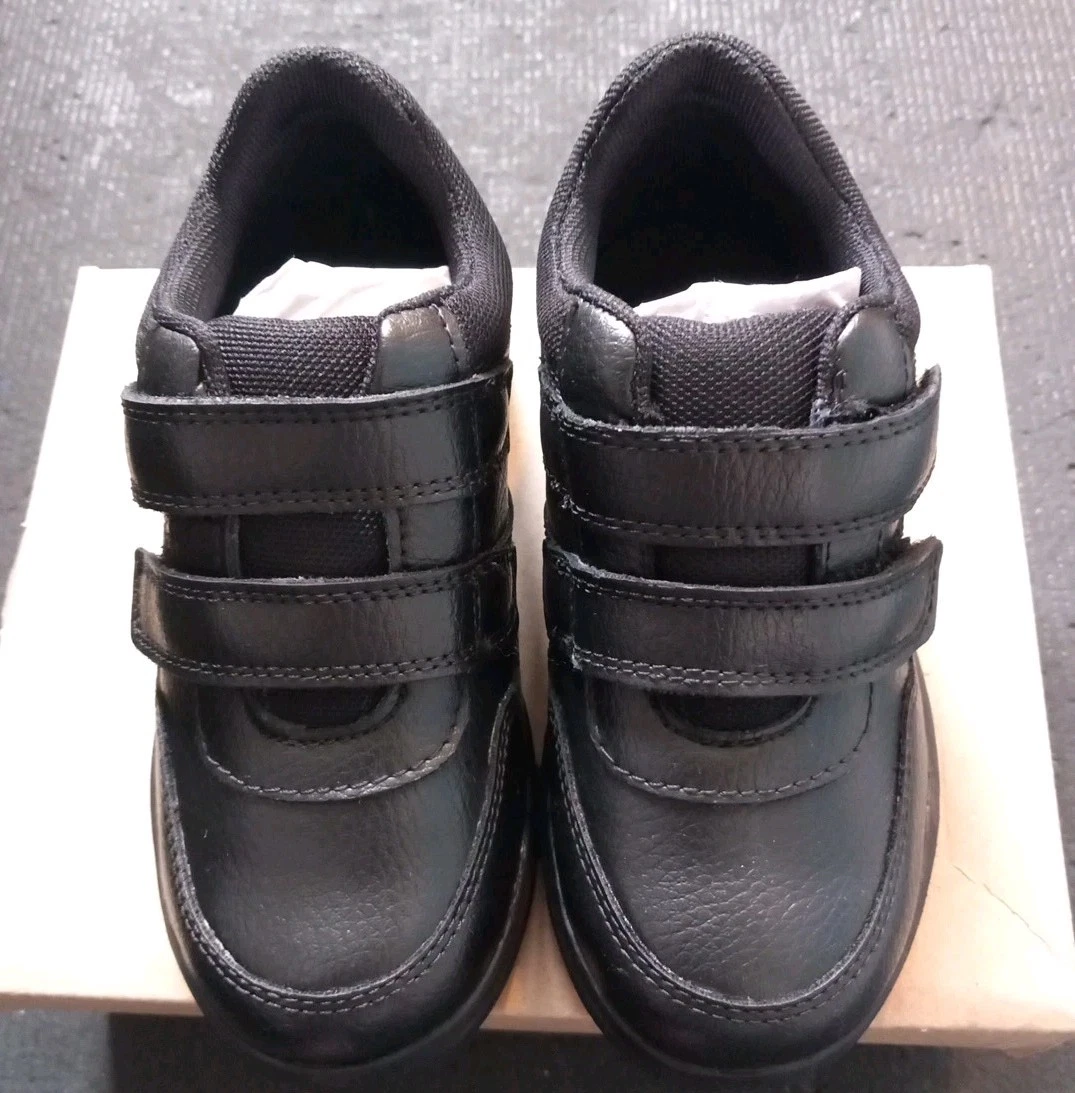 Firetrap Alton Black Children Trainers School Formal Active Wear Size UK C10/28