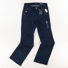 Gap Stretch Mid Rise Wide Leg Denim Jeans Pants Blue Women's 27