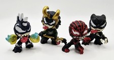 FUNKO MYSTERY MINIS VENOMIZED MARVEL FIGURE LOT OF 4 VENOM BOBBLEHEAD