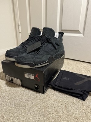 Jordan 4 Retro Kaws Black size 8.5 Worn Once OG All