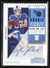 Austin Proehl 2018 Contenders Rookie Ticket Stub Auto /87 #212 Titans