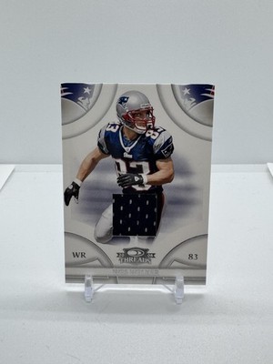 2008 Donruss Threads Jerseys 222/250 Wes Welker #75 Patriots