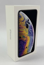 Original Apple iPhone Xs Silver 64GB Empty Retail Box Only MTAH2LL/A Inserts