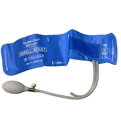 #ad #ad GE CRITIKON 002383 DURA CUFF BLOOD PRESSURE CUFF WITH INFLATION BULBSMALL ADULT. $25.00