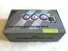 MSI MAG Coreliquid A13 360 WHITE CPU Cooler - FREE SHIPPING