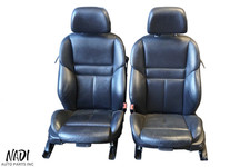 2008 - 2010 Bmw E63 M6 Coupe Front Left Right Black Leather Seat Pair Oem