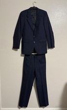 Vintage Oleg Cassini Women s Formal 2 Piece Suit Set Navy Blue