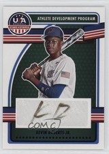 2023 USA Baseball Stars & Stripes Blue Kevin Roberts Jr (Black Ink) Auto 0j81