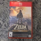 Nintendo Zelda Breath Wild Switch 2 Action E10+ NTSC-U/C amiibo Compatible