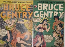 Bruce Gentry Lot (2) #3 G/VG #7 G/VG GGA Ray ...