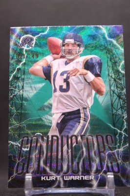 Kurt Warner #C-21 2024 Topps Resurgence Conductors Aqua Surge SN/249