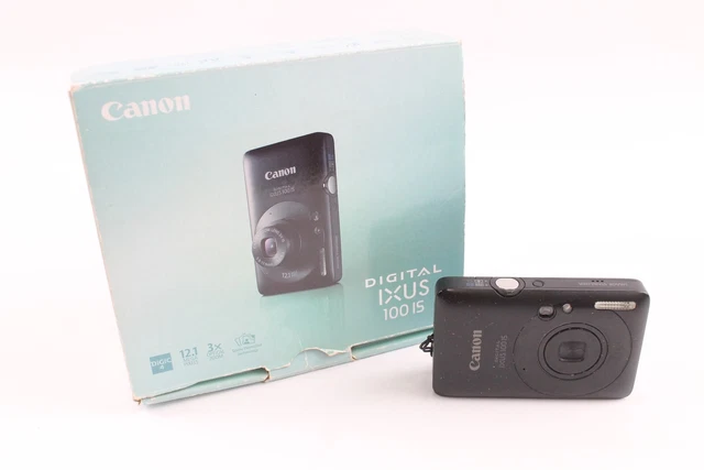 20 Canon IXUS 100 IS Digital Compact Camera Working w/ Canon 3x IS Lens