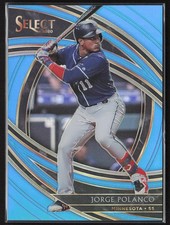 2020 Panini Select #167 Jorge Polanco Carolina Blue #/35