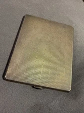 Antique Hallmarked Sterling Silver Cigarette Case Mappin & Webb Birmingham