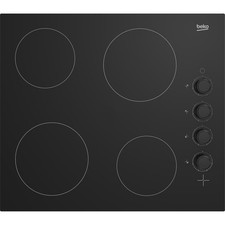 Beko - Ceramic Hob - 4 Burner - 60 cm - Black - HIC64102