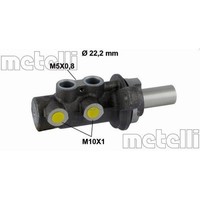Hauptbremszylinder Metelli 05-0782 FüR CitroëN