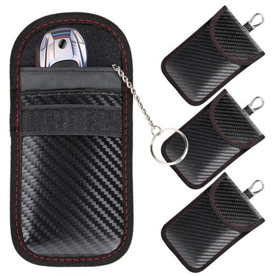 4 Pcs Faraday Bags for Car Keys - RFID Blocking Pouch & Signal Blocker Case