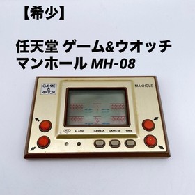 Nintendo Game & Watch Manhole MH-08 Gold Series 1981 LCD Handheld Japan