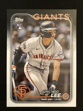2024 Topps Update Series - Super Box Exclusive Oversized 2024 Jung Hoo Lee RC 🔥