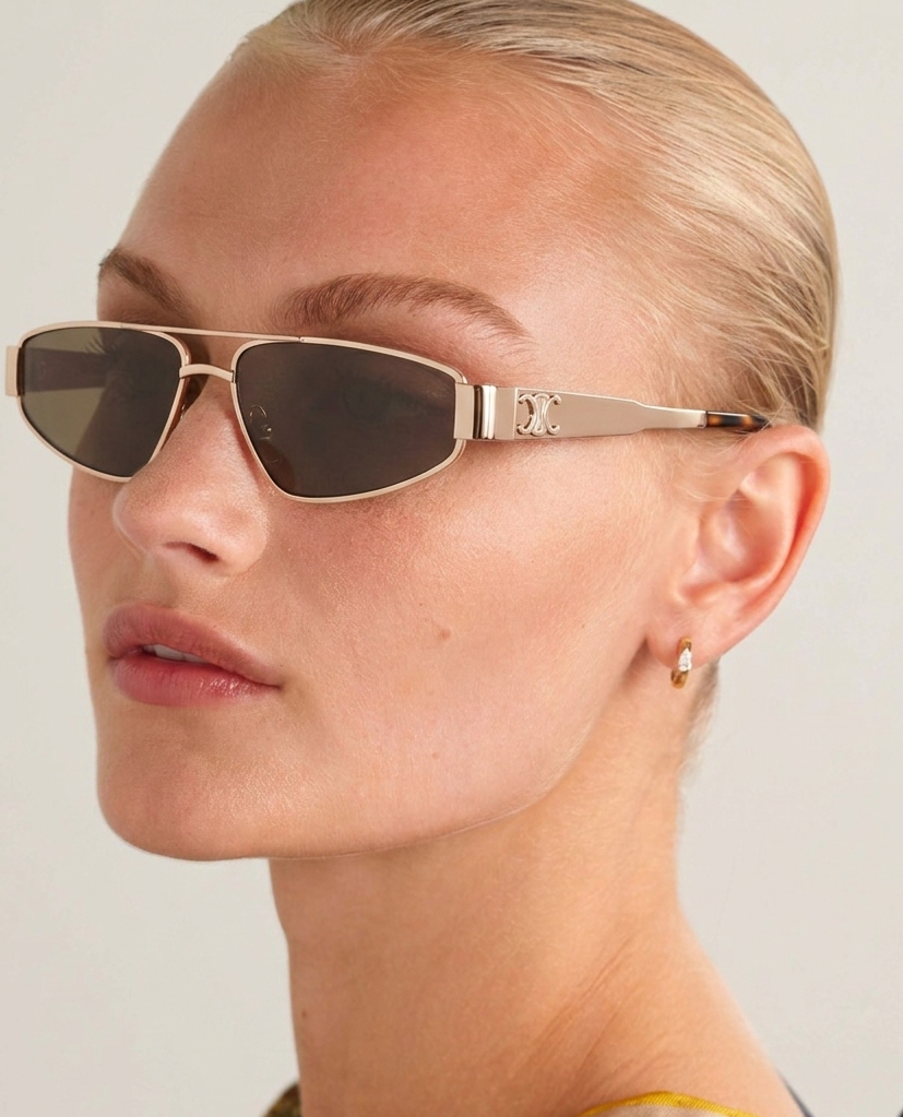NEW Celine CL40318U-28E-59 Sunglasses 59mm 100% Authentic | eBay