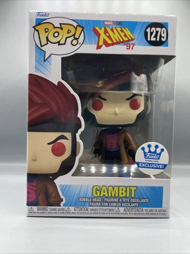 Funko Pop! Marvel Studios X-Men ‘97  Gambit #1279, Funko Exclusive, w/Protector