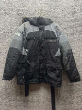 Vintage The North Face Steep Tech 600 LTD Jacket Black Gray Mens Size 1XL