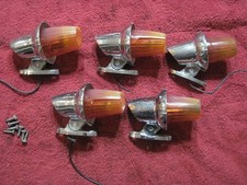 Vintage International Amber Truck Cab Clearance Lights Ih Lot Of 5 Signal Stat
