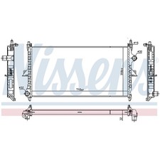 RADIATOR WATER COOLER ENGINE COOLING FOR CITROËN PEUGEOT 1330X1 NEW