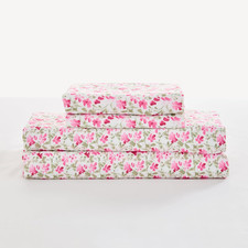 4PC Deep Pocket California King Sheet Set Fit 14", Breathable Microfiber Soft Ca