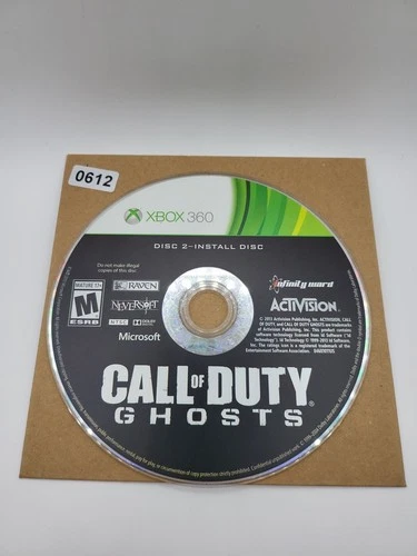 Call of Duty Ghosts Disc 2 ONLY Xbox 360 Disk only NO Usps TRACKING..