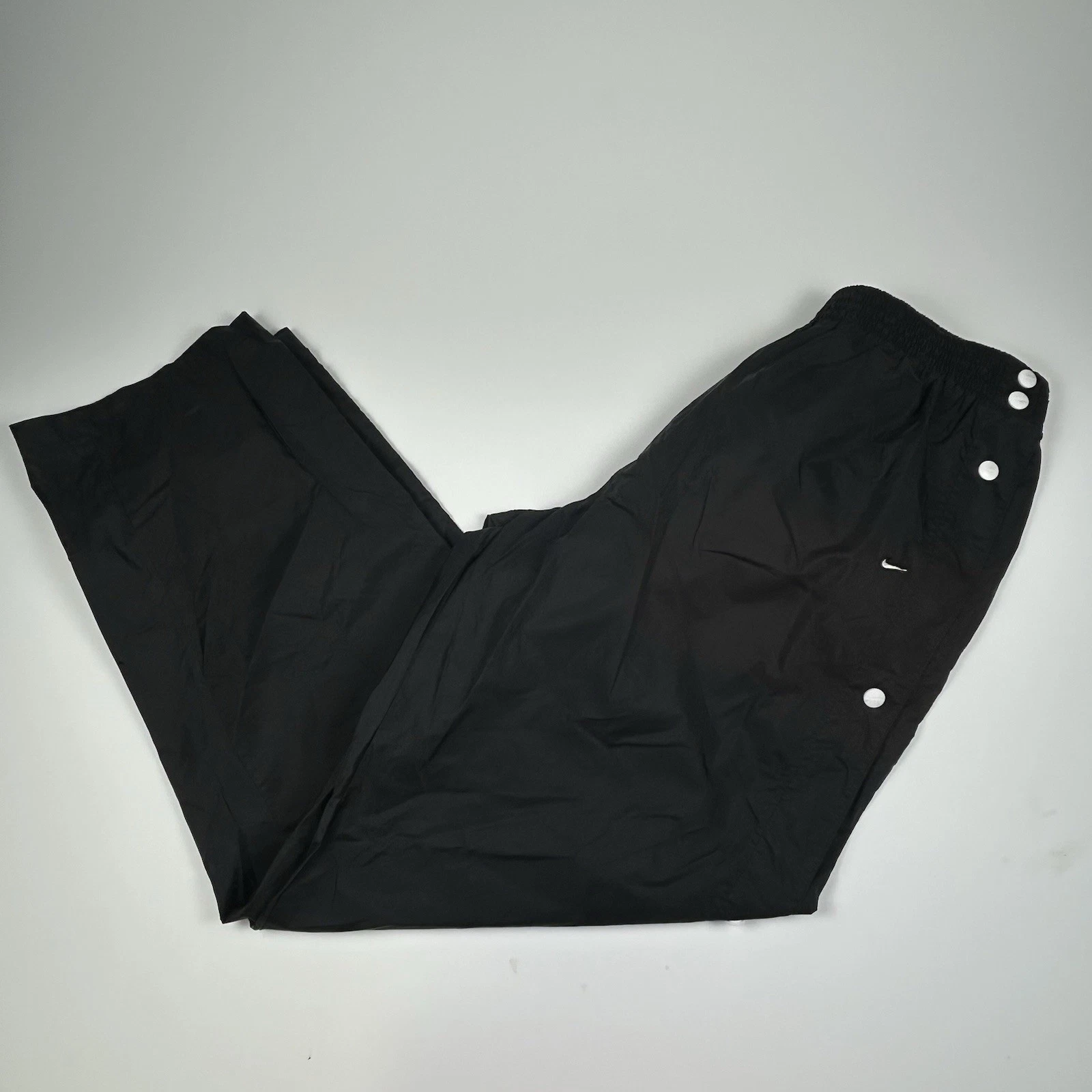 Nike Mens SZ XL Tearaway Rain Windbreaker Snap Pants Y2K Baggy Athletic Swoosh