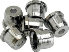 Genuine Fender Guitar AM SRS American Chrome Telecaster/Tele Ferrules PACK OF 6