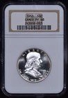 1955 Proof Franklin Half Dollar 50c NGC PF68 CAMEO