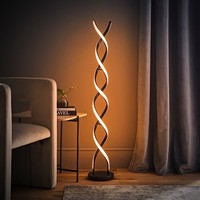 Twist Floor Lamp Light Integrated LED Standard Free Standing Living Room Light