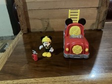 Mickey Mouse Fire Truck And 3  Figure