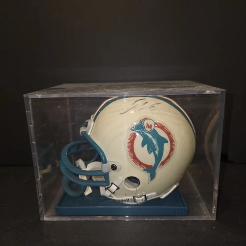 Dan Marino Miami Dolphins Autographed Mini Helmet With Case No Certificate