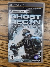 Tom Clancy's Ghost Recon: Predator (Sony PSP, 2010) MANUAL INCLUDED 