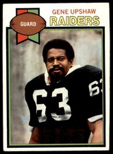 1979 Topps #260 GENE UPSHAW  Oakland Raiders  EX