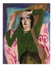 Expressionist Wall Art Poster - Vibrant Portrait Decor Premium Quality