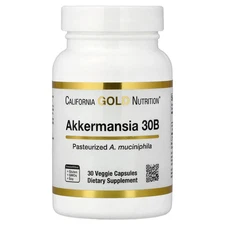 Akkermansia 30B, 30 Veggie Capsules (150 mg per Capsule)