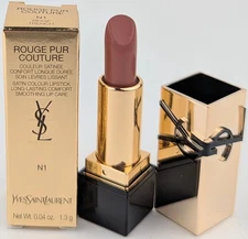 Yves Saint Laurent Rouge Pur Couture In N1 Beige Trench Lipstick Mini 1.3g BNIB