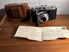 Nice VOIGTLANDER Vito II A Vintage 35mm Film Camera, 2 Filter Lenses Untested