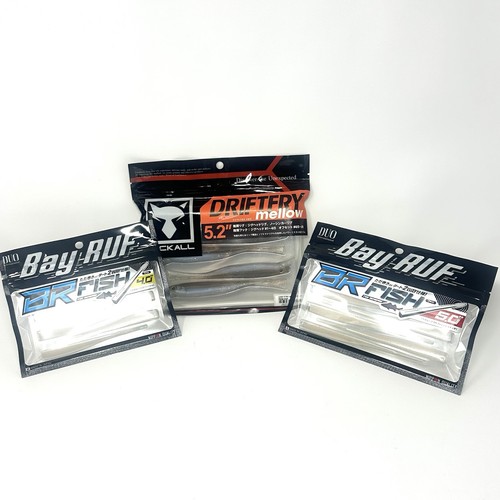 Lotto Duo Bay Ruf BR Fish 4.0 5.0 pollici F105 Game Over Jackall Drift Fry 5.2" JDM