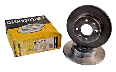 Bremsscheibensatz vorne 8mm für Renault R5 Rapid Twingo 7701204285 AP Locked